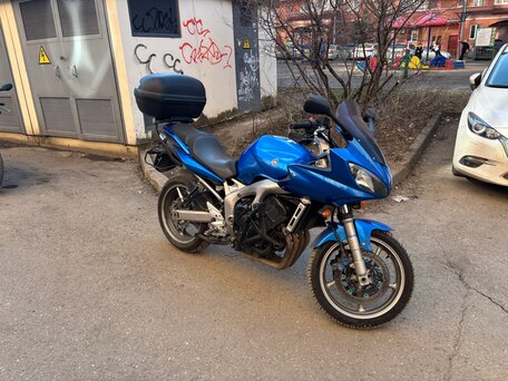 2009 Yamaha FZ6, синий, 390000 рублей, вид 4