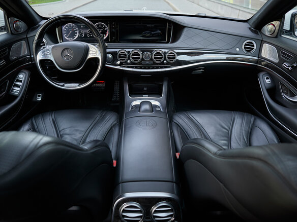2014 Mercedes-Benz S-Класс AMG 63 AMG Long III (W222, C217), белый - вид 38