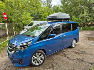 2018 Nissan Serena S-Hybrid V (C27), синий, 1696000 рублей, вид 5