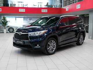 2014 Toyota Highlander III (XU50), синий, 2190000 рублей, вид 5