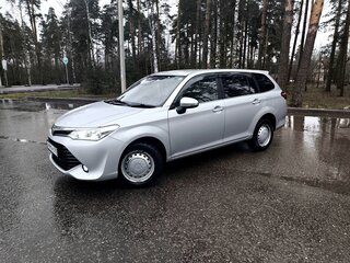 2016 Toyota Corolla Fielder XI (E160, E170, E180) Рестайлинг 1, серебристый, 1250000 рублей, вид 2