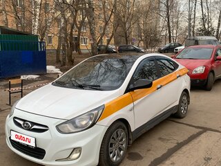 2014 Hyundai Solaris I, чёрный, 400000 рублей, вид 1
