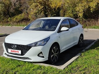 2020 Hyundai Solaris II Рестайлинг, белый, 1020000 рублей, вид 2