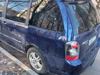 2004 Mazda MPV II (LW) Рестайлинг, синий, 300000 рублей, вид 4