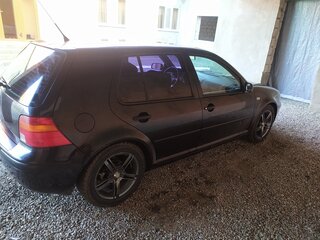 1999 Volkswagen Golf IV, чёрный, 450000 рублей, вид 4