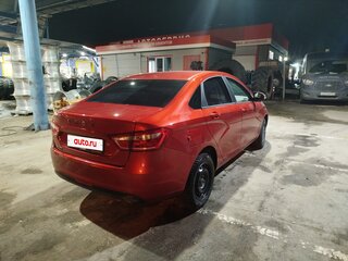 2015 Lada (ВАЗ) Vesta I, красный, 565000 рублей, вид 4