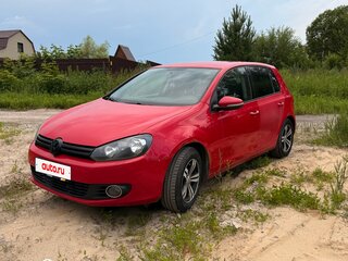 2011 Volkswagen Golf VI, красный, 580000 рублей, вид 2