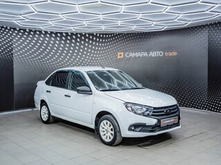 2019 Lada (ВАЗ) Granta I Рестайлинг, белый, 426000 рублей, вид 3