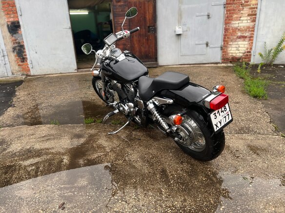 2005 Honda Shadow 750, чёрный, 590000 рублей - вид 7