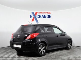 2007 Nissan Tiida I, чёрный, 325000 рублей, вид 4