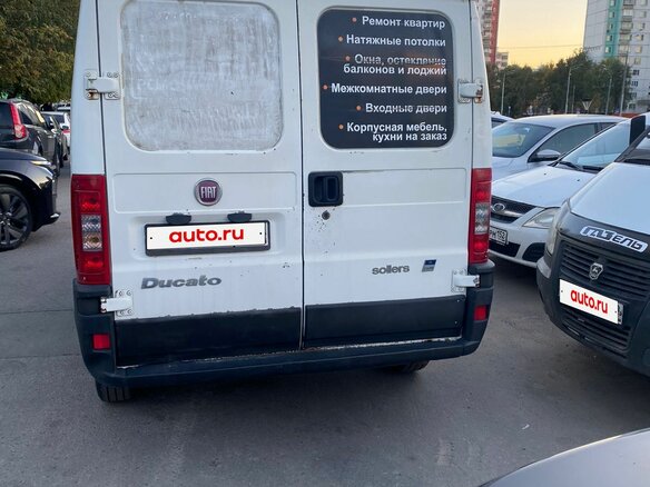 2011 Fiat Professional Ducato, белый, 820000 рублей - вид 6