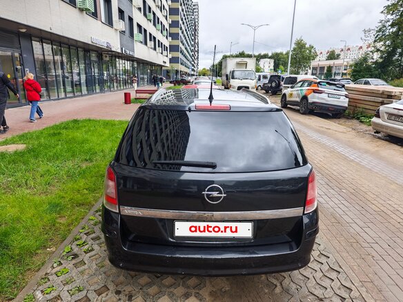 2012 Opel Astra H Рестайлинг, чёрный - вид 6
