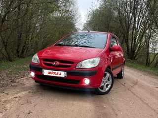 2005 Hyundai Getz I Рестайлинг, красный, 200000 рублей, вид 1