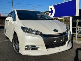 2017 Toyota Wish II Рестайлинг, белый, 1184000 рублей, вид 1