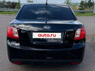 2010 Kia Rio II Рестайлинг, чёрный, 470000 рублей, вид 4