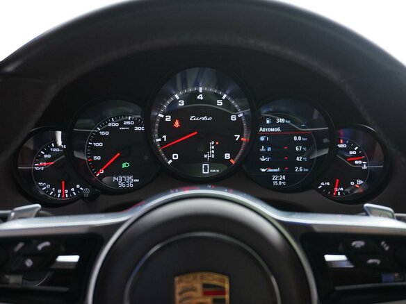 2014 Porsche Cayenne Turbo II Рестайлинг (958), чёрный, 3697414 рублей - вид 23