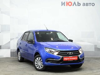 2021 Lada (ВАЗ) Granta I Рестайлинг, синий, 680000 рублей, вид 3