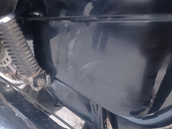 1993 Honda Steed 400, чёрный, 250000 рублей - вид 6