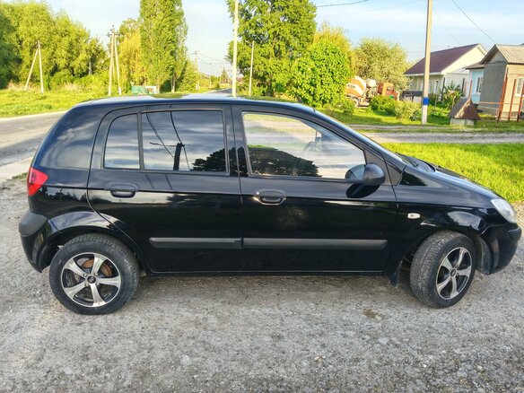2010 Hyundai Getz I Рестайлинг, чёрный, 470000 рублей - вид 7