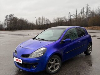 2007 Renault Clio III, синий, 320000 рублей, вид 3
