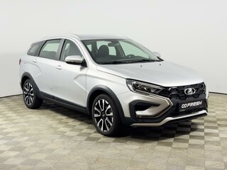 2024 Lada (ВАЗ) Vesta SW Cross I Рестайлинг (NG), серебристый, 1724900 рублей, вид 1