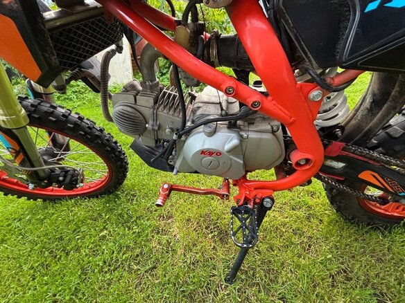 2024 Kayo Evolution YX140EM, оранжевый, 85000 рублей - вид 10