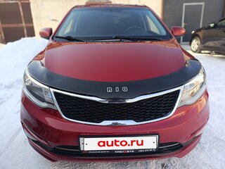 2016 Kia Rio III Рестайлинг, красный, 1090000 рублей, вид 1