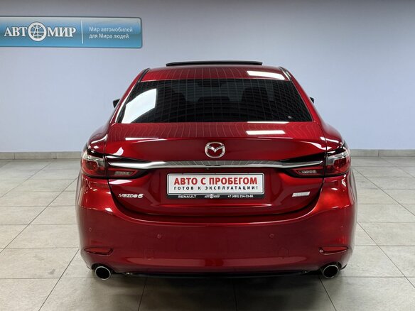 2019 Mazda 6 III (GJ) Рестайлинг 2, красный, 2280000 рублей - вид 5