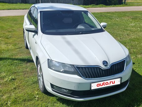2018 Skoda Rapid I Рестайлинг, белый, 1080000 рублей, вид 1
