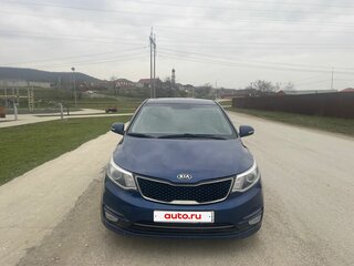 2015 Kia Rio 6-speed III, синий, 900000 рублей, вид 1