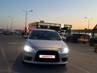 2008 Mitsubishi Lancer X, серый, 550000 рублей, вид 2
