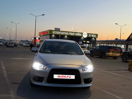 2008 Mitsubishi Lancer X, серый, 550000 рублей, вид 2