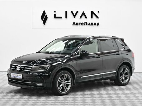 2018 Volkswagen Tiguan II, чёрный, 2485000 рублей, вид 3