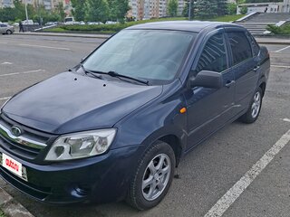 2012 Lada (ВАЗ) Granta I, чёрный, 360000 рублей, вид 1