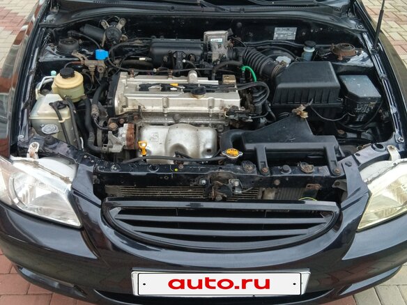 2008 Hyundai Accent ТагАЗ II, чёрный, 350000 рублей - вид 7
