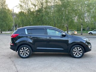 2014 Kia Sportage III Рестайлинг, чёрный, 1450000 рублей, вид 3