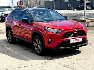 2021 Toyota RAV4 V (XA50), красный, 3910000 рублей, вид 2