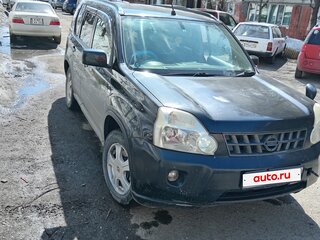 2007 Nissan X-Trail II, чёрный, 855000 рублей, вид 1