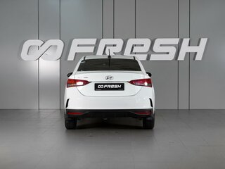 2020 Hyundai Solaris II Рестайлинг, белый, 1349000 рублей, вид 4