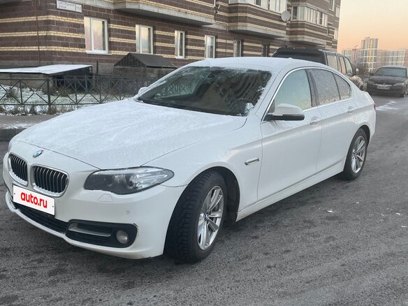 2016 BMW 5 серии 520d VI (F10/F11/F07) Рестайлинг, белый, 2049000 рублей - вид 3