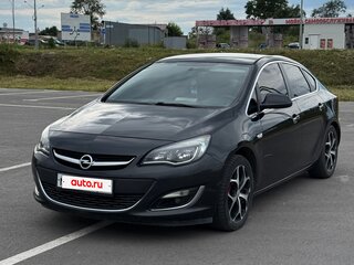 2013 Opel Astra J Рестайлинг, чёрный, 860000 рублей, вид 1