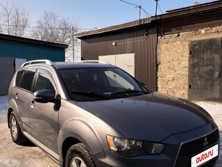 2010 Mitsubishi Outlander II Рестайлинг, серый, 1050000 рублей, вид 1