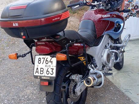 2000 Yamaha TDM850, фиолетовый, 380000 рублей, вид 3