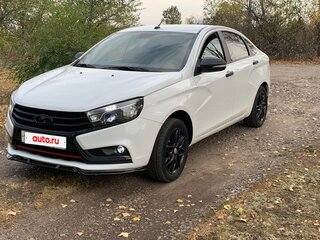 2019 Lada (ВАЗ) Vesta I, белый, 700000 рублей, вид 1