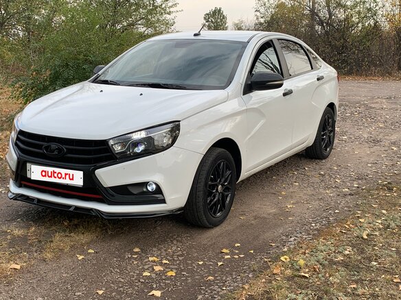2019 Lada (ВАЗ) Vesta I, белый, 700000 рублей