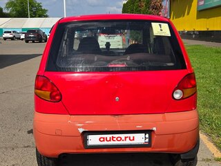 2002 Daewoo Matiz I Рестайлинг, красный, 100000 рублей, вид 3