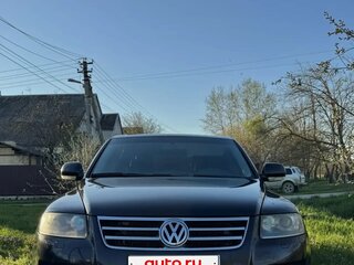 2006 Volkswagen Touareg I, чёрный, 1400000 рублей, вид 2