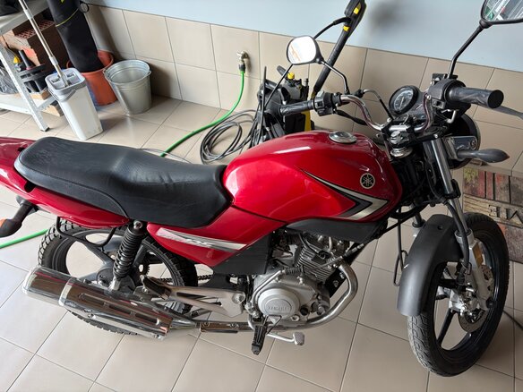 2012 Yamaha YBR125, красный, 110000 рублей - вид 2
