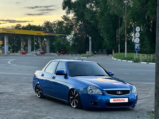 2017 Lada (ВАЗ) Priora I Рестайлинг, синий, 1350000 рублей, вид 5