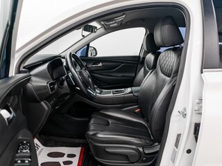 2020 Hyundai Santa Fe IV Рестайлинг, белый, 3290000 рублей, вид 4